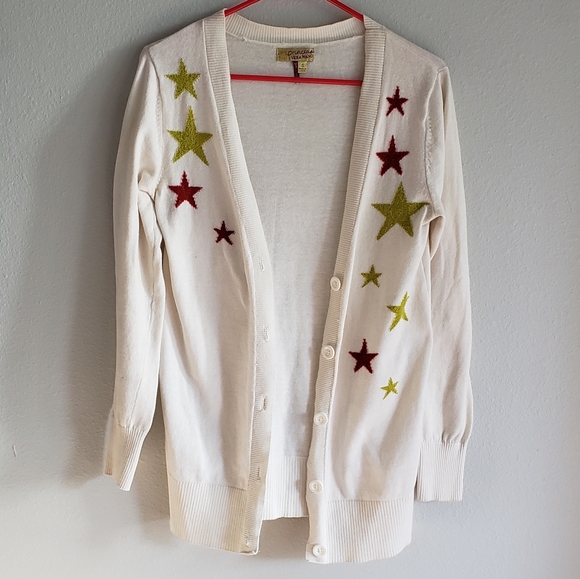 princess vera wang Jackets & Blazers - ⭐SALE! Fuzzy Stars Boyfriend Cardigan